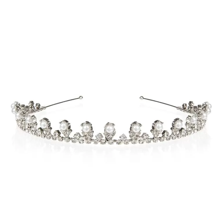 Royal Collection Shop Buckingham Palace Pearl And Crystal Tiara | Tiaras