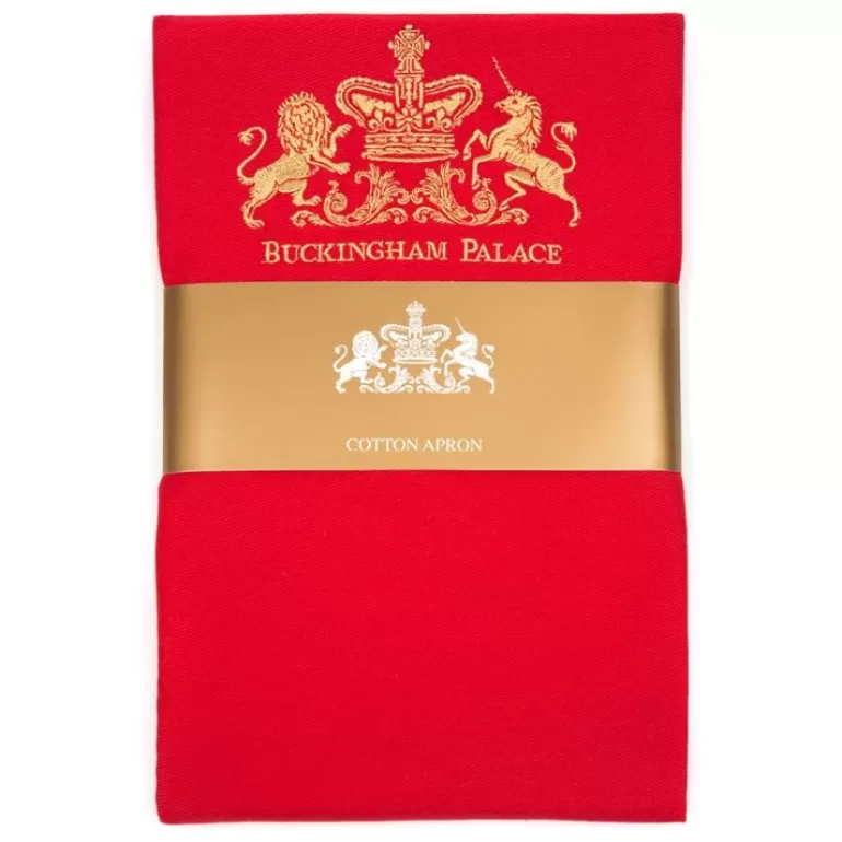 Royal Collection Shop Buckingham Palace Red Apron | Bakeware