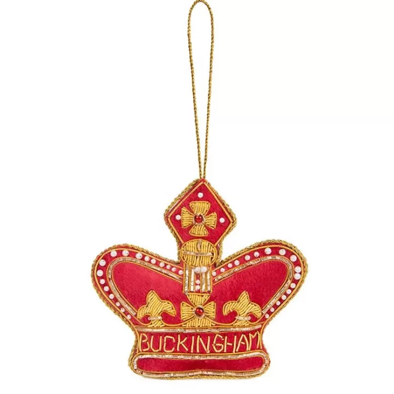 Royal Collection Shop Buckingham Palace Red Crown Decoration | Decorations