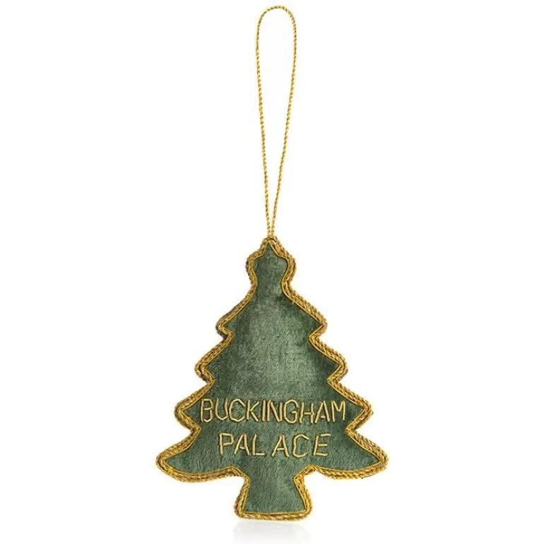 Royal Collection Shop Buckingham Palace Velvet Christmas Tree Decoration | Decorations