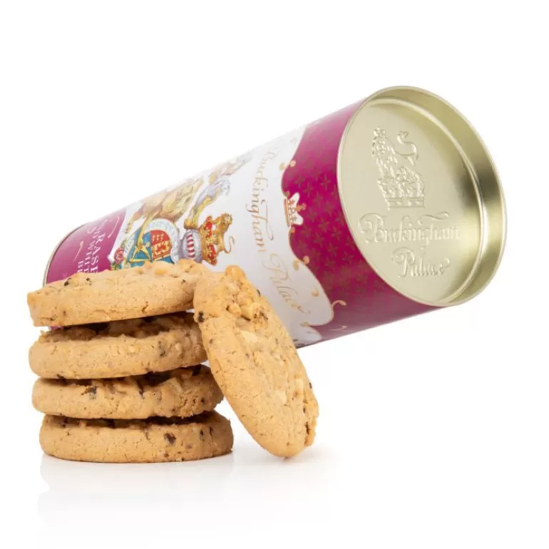 Royal Collection Shop Buckingham Palace White Chocolate And Raspberry Biscuit Tube | Biscuits