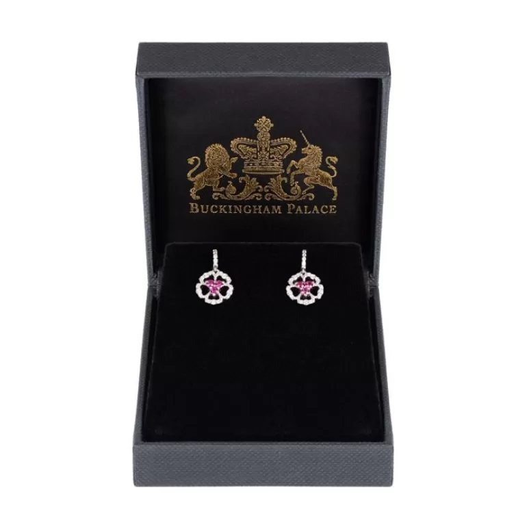 Royal Collection Shop Burmese Hoop Earrings | Earrings