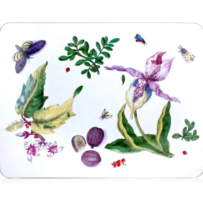 Royal Collection Shop Chelsea Porcelain Orchid Serving Mat | Dinnerware