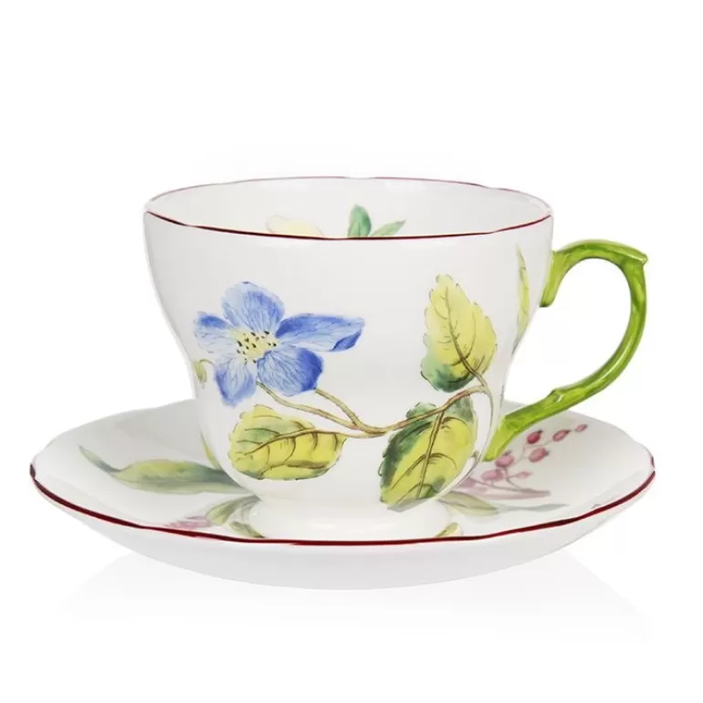 Royal Collection Shop Chelsea Porcelain Teacup & Saucer | Chelsea Porcelain