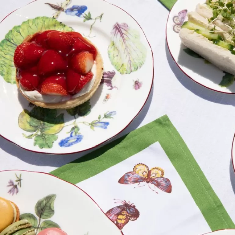 Royal Collection Shop Chelsea Set Of 2 Napkins | Chelsea Garden Collection