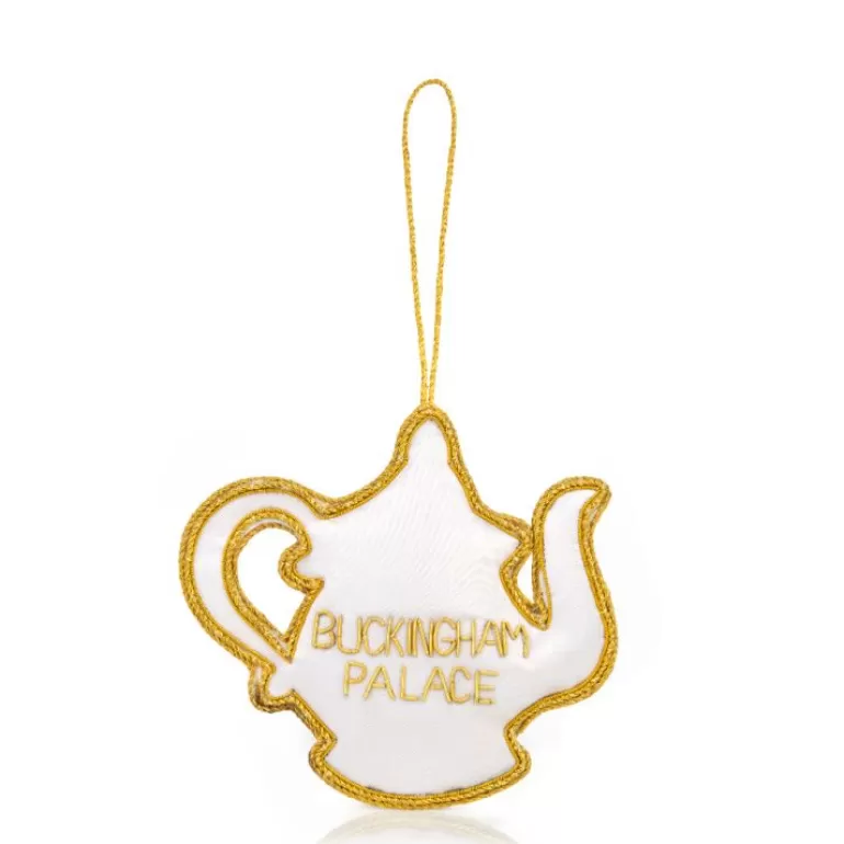 Royal Collection Shop Chelsea Teapot Decoration | Chelsea Garden Collection