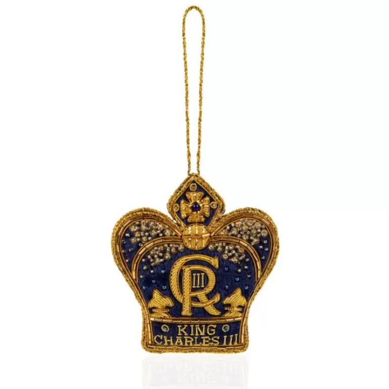 Royal Collection Shop Ciiir Crown Decoration | His Majesty The King'S 75Th Birthday