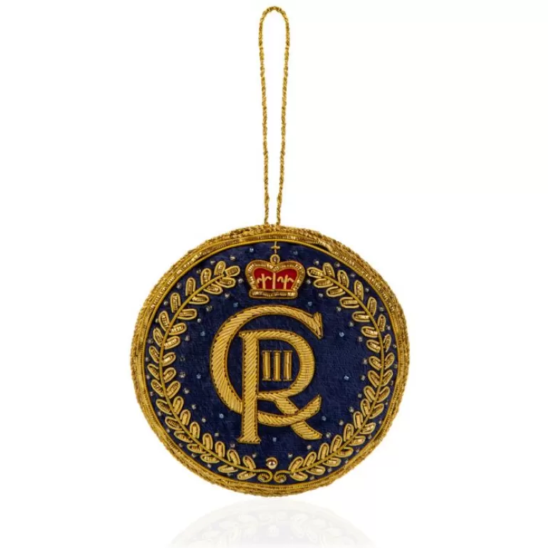 Royal Collection Shop Ciiir Roundel Decoration | His Majesty The King'S 75Th Birthday