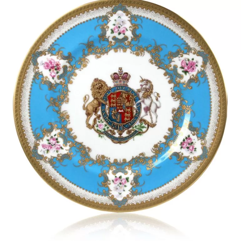Royal Collection Shop Coat Of Arms Dinner Plate | Plates & Bowls
