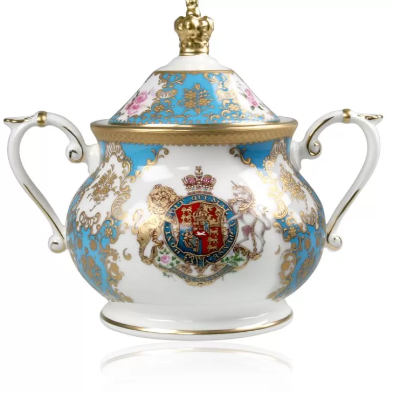 Royal Collection Shop Coat Of Arms Sugar Bowl | Plates & Bowls