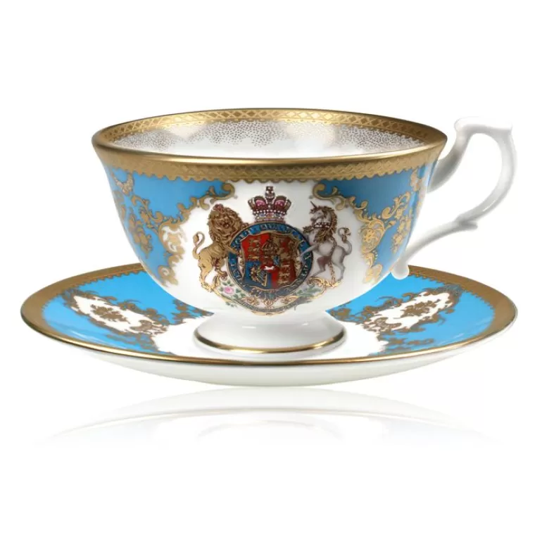 Royal Collection Shop Coat Of Arms Teacup And Saucer | Afternoon Tea