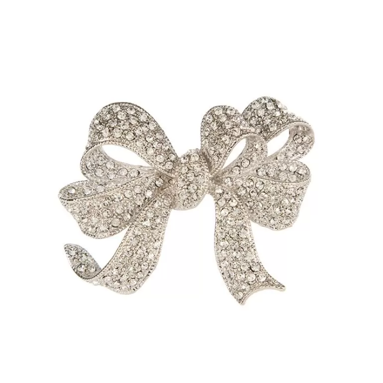 Royal Collection Shop Crystal Bow Brooch | Brooches
