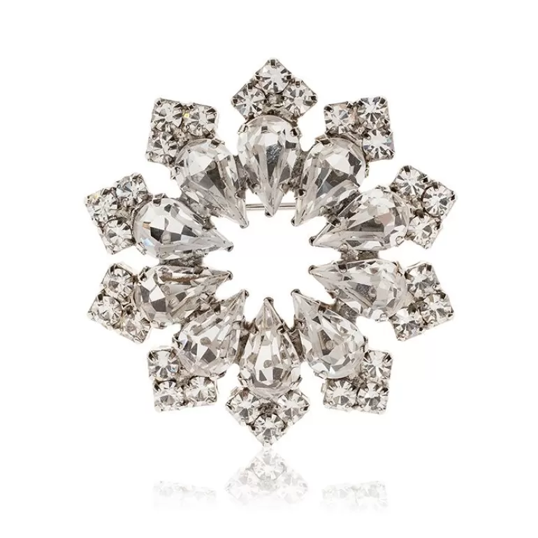 Royal Collection Shop Crystal Decagon Brooch | Brooches