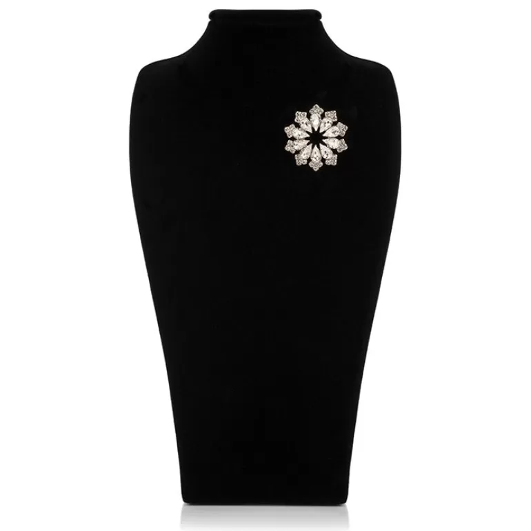 Royal Collection Shop Crystal Decagon Brooch | Brooches