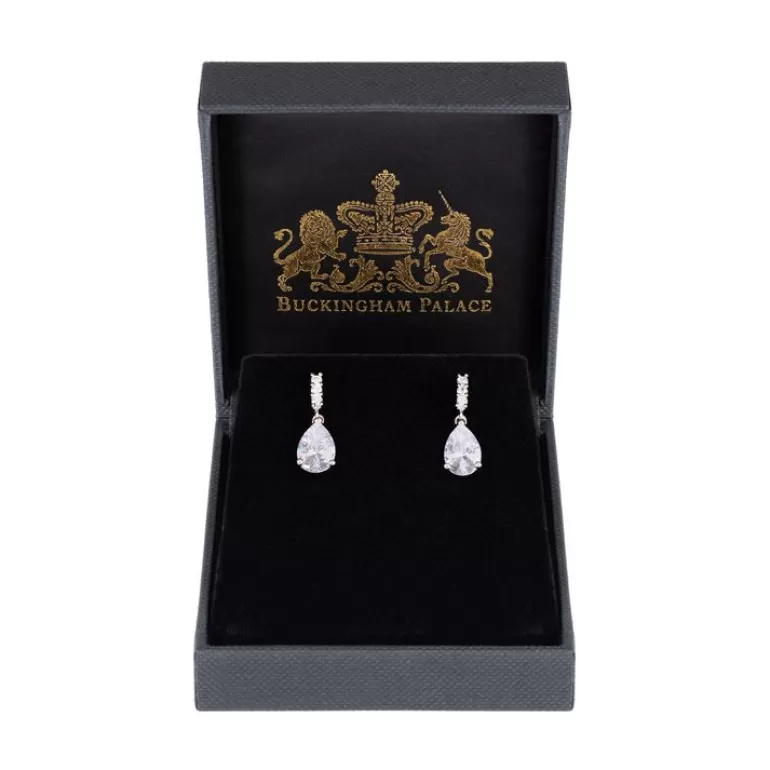 Royal Collection Shop Crystal Drop Earrings | Earrings