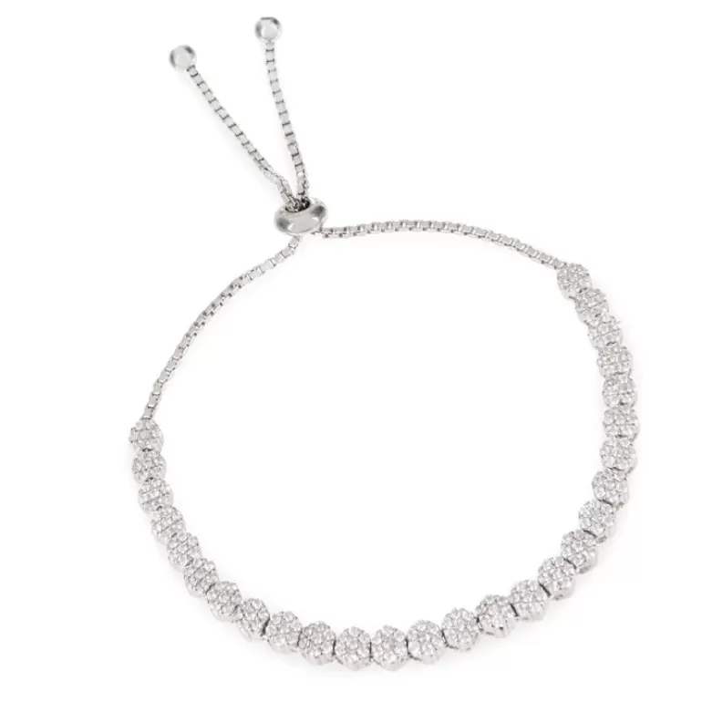 Royal Collection Shop Crystal Flower Friendship Bracelet | Bracelets