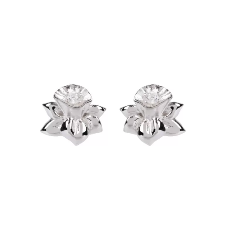 Royal Collection Shop Daffodil Stud Earrings | Earrings