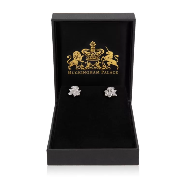 Royal Collection Shop Daffodil Stud Earrings | Earrings
