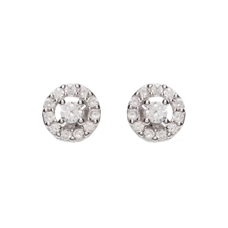 Royal Collection Shop Diamante Stud Earrings | Earrings