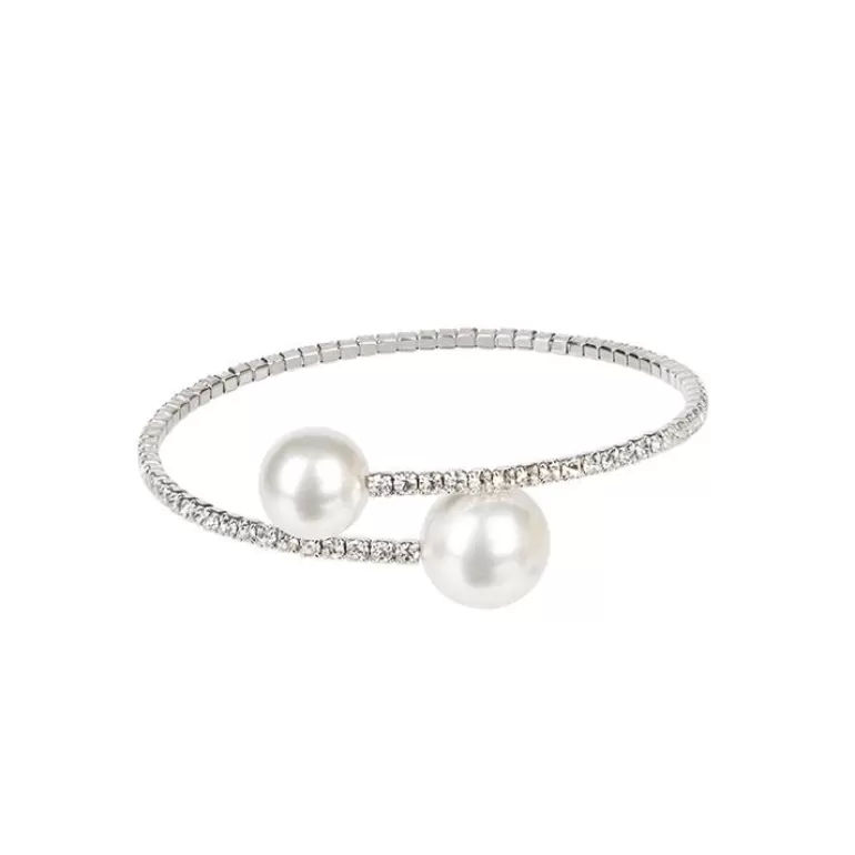 Royal Collection Shop Double Pearl Crystal Bracelet | Bracelets