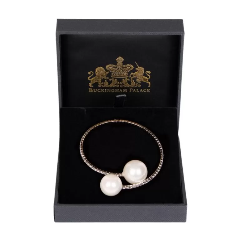 Royal Collection Shop Double Pearl Crystal Bracelet | Bracelets