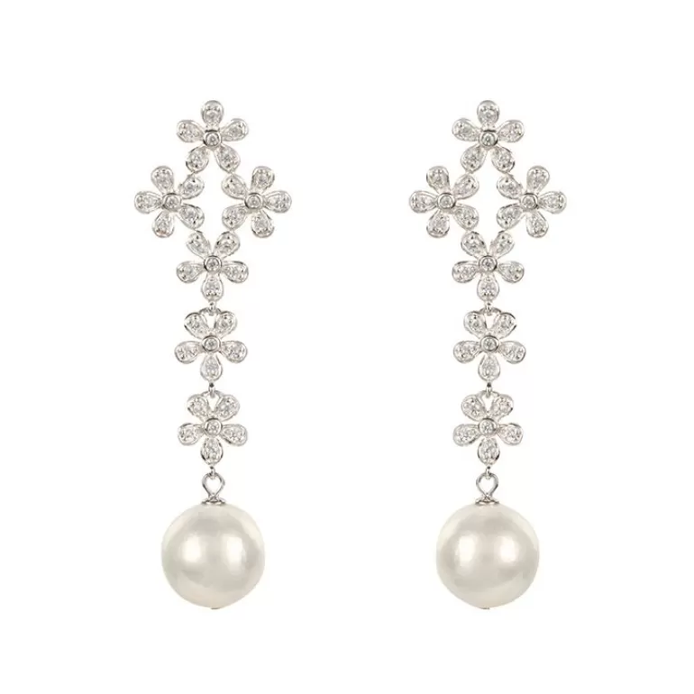Royal Collection Shop Floral Drop Earrings | Earrings
