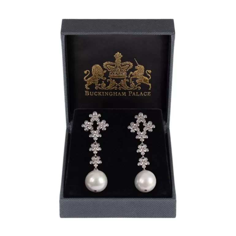 Royal Collection Shop Floral Drop Earrings | Earrings