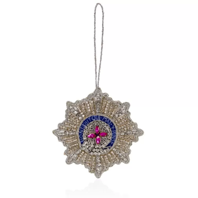 Royal Collection Shop Garter Star Decoration | Decorations