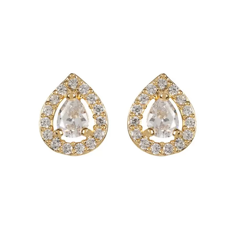 Royal Collection Shop Gold Teardrop Earrings | Earrings