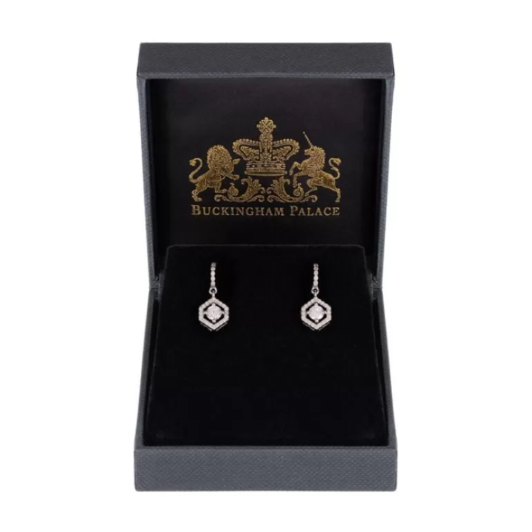 Royal Collection Shop Greville Hoop Earrings | Earrings