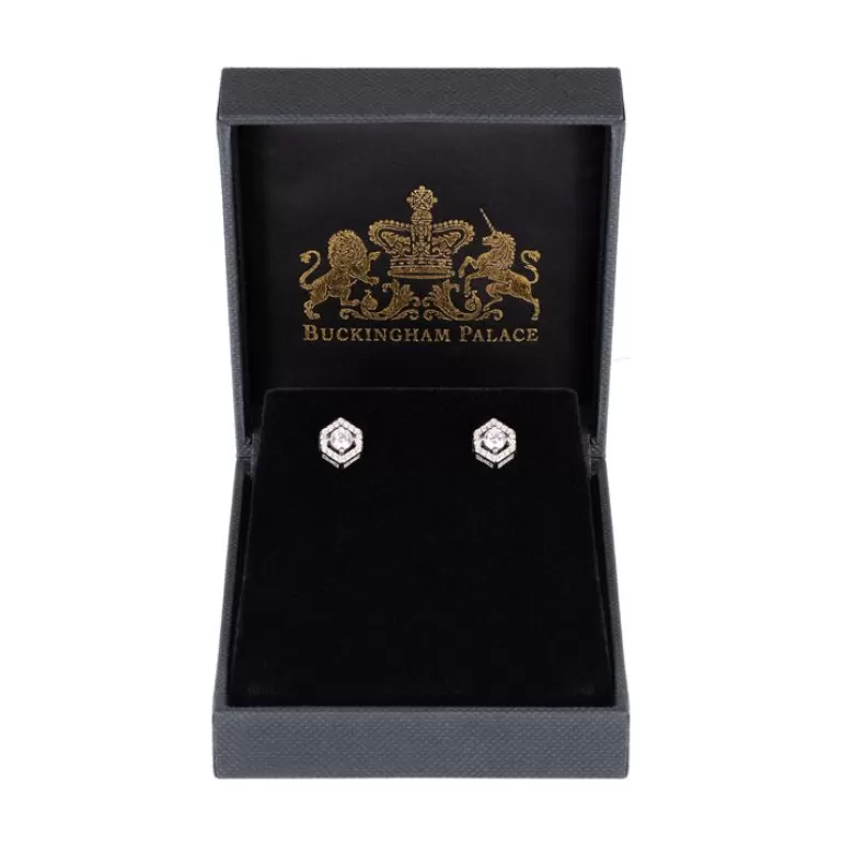 Royal Collection Shop Greville Stud Earrings | Earrings