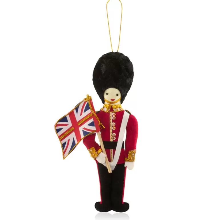 Royal Collection Shop Guardsman Decoration With Flag | Decorations