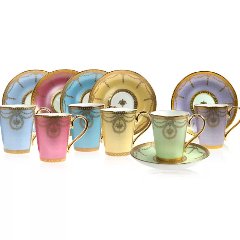 Royal Collection Shop Imperial Russian Coffee Cup And Saucer Set | Cups & Saucers