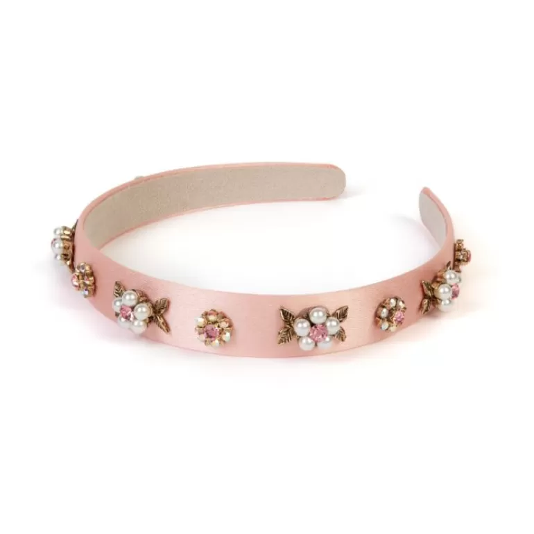 Royal Collection Shop Jewel Encrusted Pink Hairband | Hair Accessories