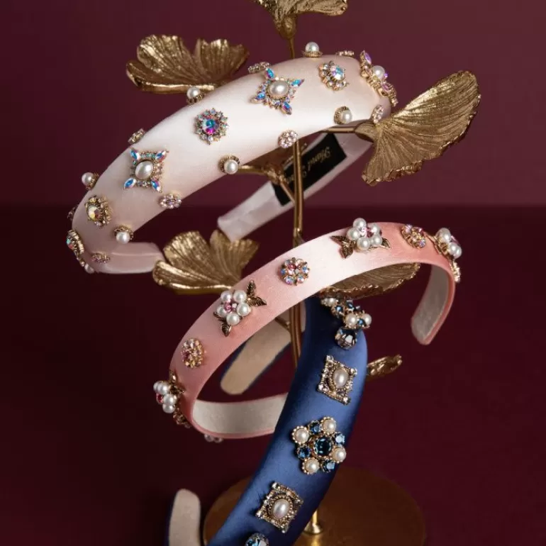 Royal Collection Shop Jewel Encrusted Pink Hairband | Hair Accessories