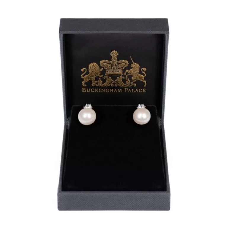 Royal Collection Shop Large Pearl Earrings | Earrings