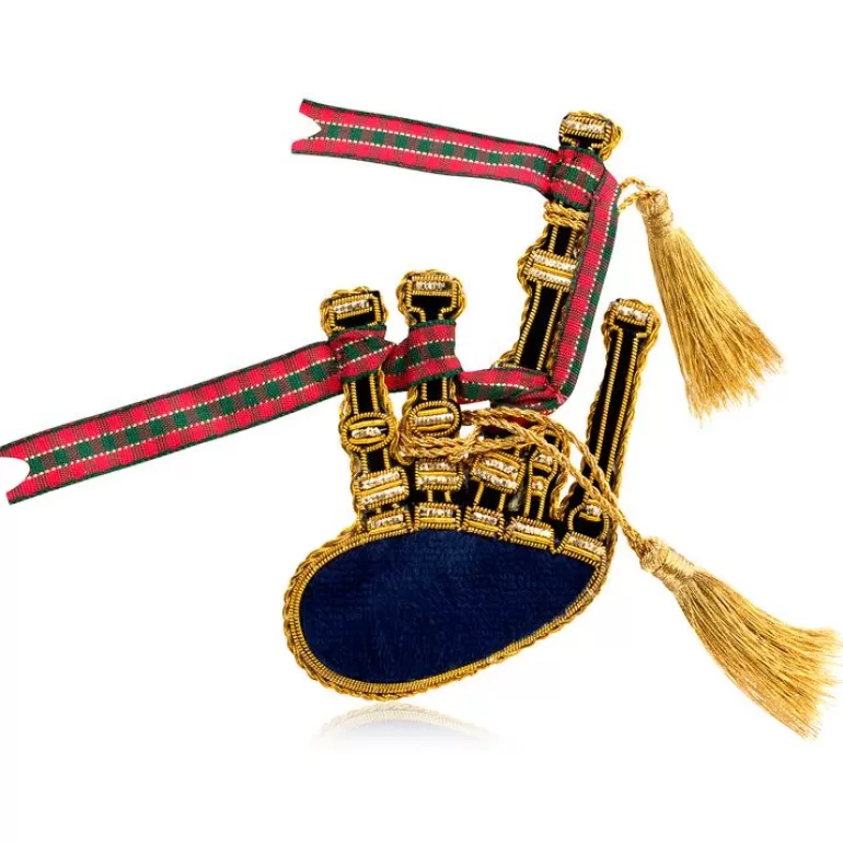 Royal Collection Shop Palace Of Holyroodhouse Bagpipe Decoration | Decorations