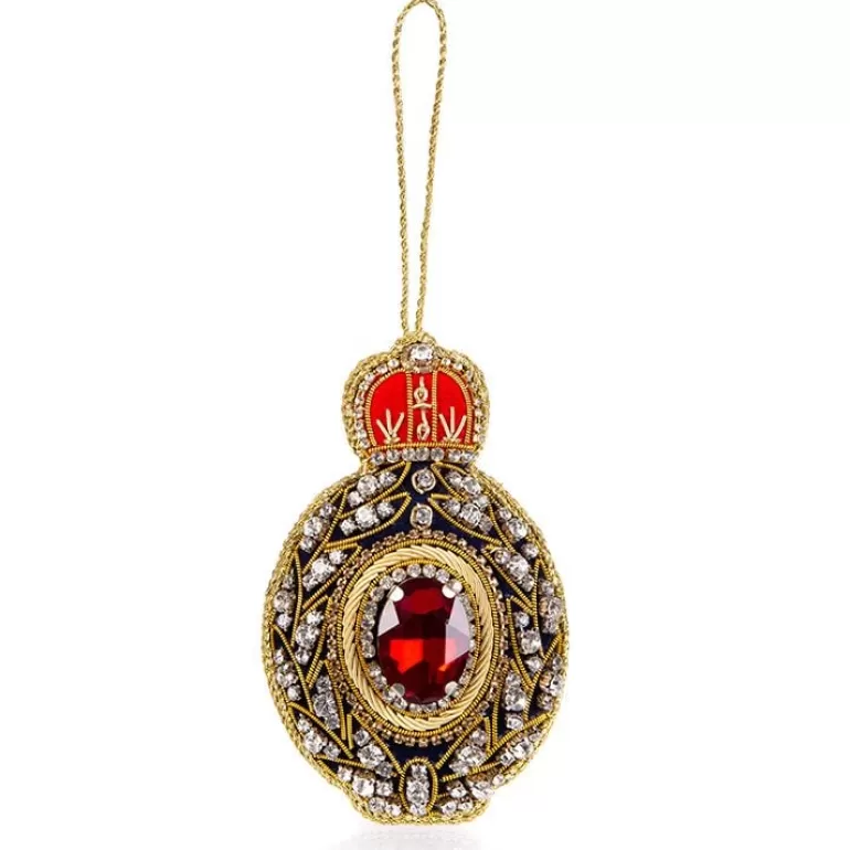 Royal Collection Shop Palace Of Holyroodhouse Red Jewel Decoration | Decorations