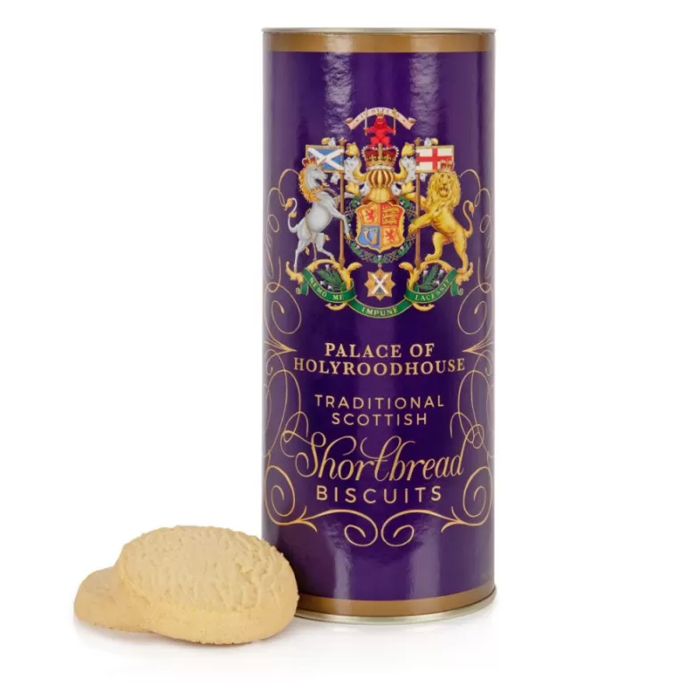 Royal Collection Shop Palace Of Holyroodhouse Shortbread Tube | Biscuits