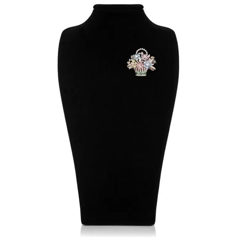 Royal Collection Shop Pastel Flower Basket Brooch | Brooches