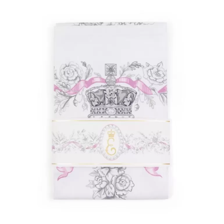 Royal Collection Shop Queen Elizabeth Ii Commemorative Tea Towel | Queen Elizabeth Ii Commemorative Range