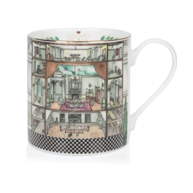 Royal Collection Shop Queen Mary'S Dolls' House Coffee Mug | Tankards & Mugs
