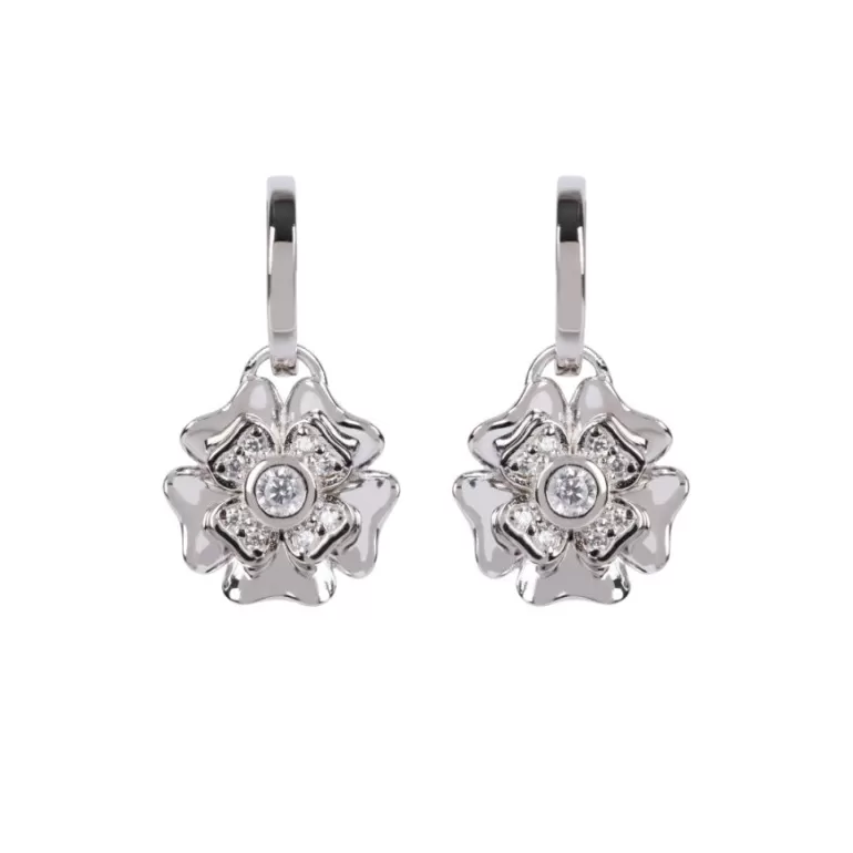 Royal Collection Shop Rose Drop Earrings | Earrings