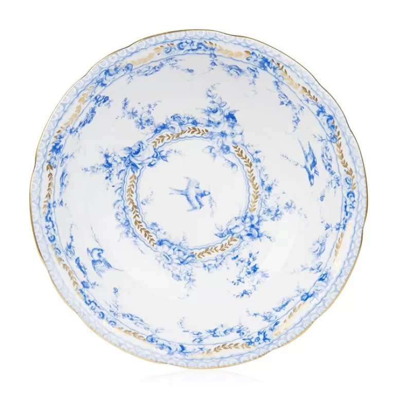 Royal Collection Shop Royal Birdsong Gilded Bowl | Plates & Bowls
