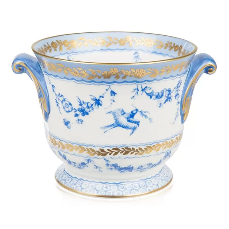 Royal Collection Shop Royal Birdsong Gilded Cachepot | Royal Birdsong