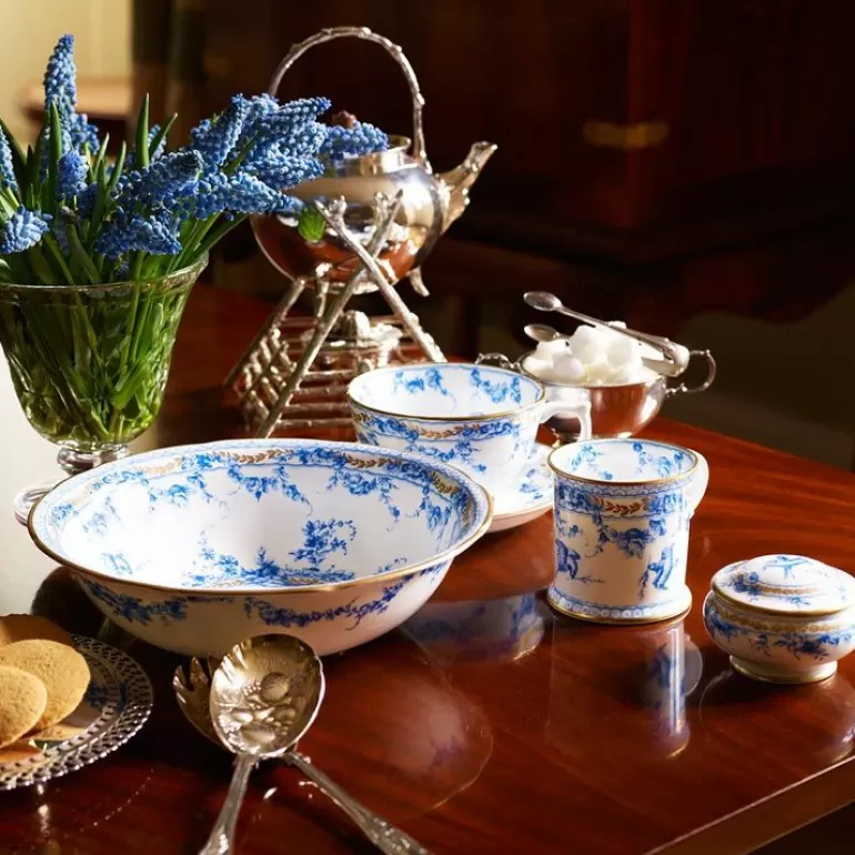 Royal Collection Shop Royal Birdsong Gilded Dinner Plate | Plates & Bowls