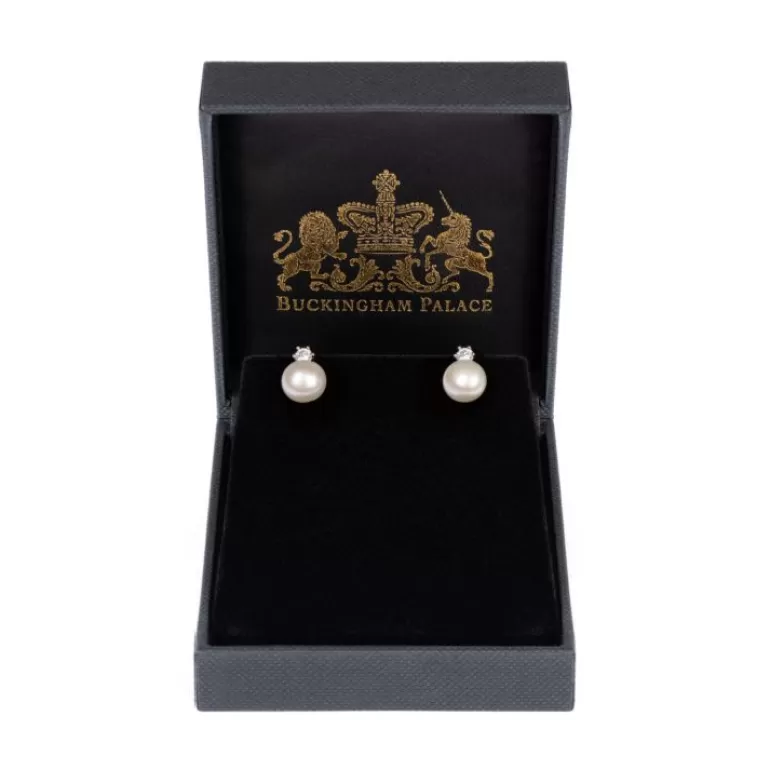 Royal Collection Shop Small Pearl Earrings | Earrings