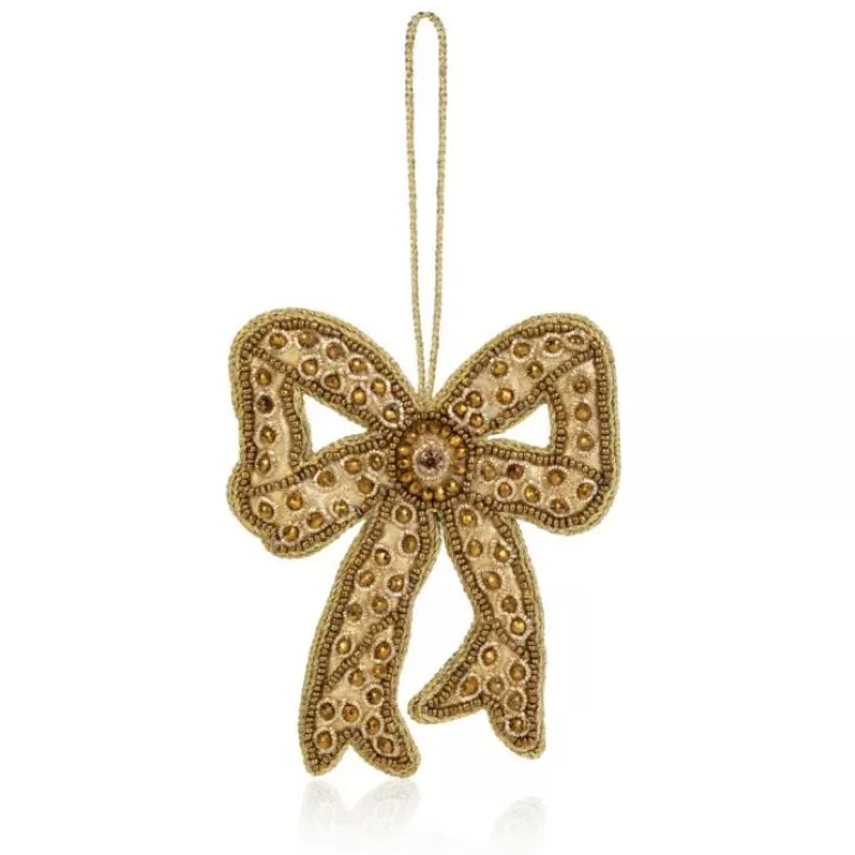 Royal Collection Shop Style & Society Gold Bow Decoration | Decorations