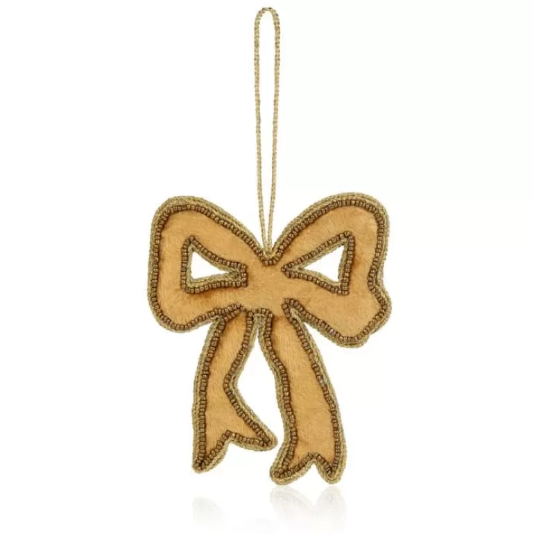 Royal Collection Shop Style & Society Gold Bow Decoration | Decorations
