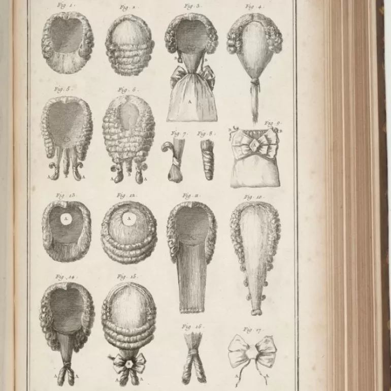 Royal Collection Shop Style & Society Wig Bookmark | Bookmarks
